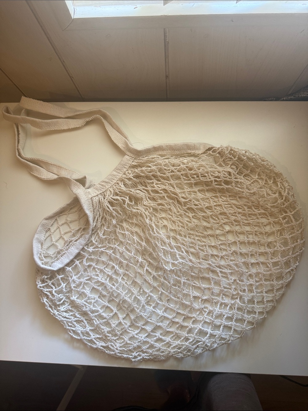 Cotton Mesh Tote Bag